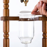 YAMA 6-8 CUP COLD DRIP MAKER STRAIGHT WOOD FRAME (32OZ)