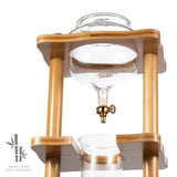 YAMA 6-8 CUP COLD DRIP MAKER STRAIGHT WOOD FRAME (32OZ)